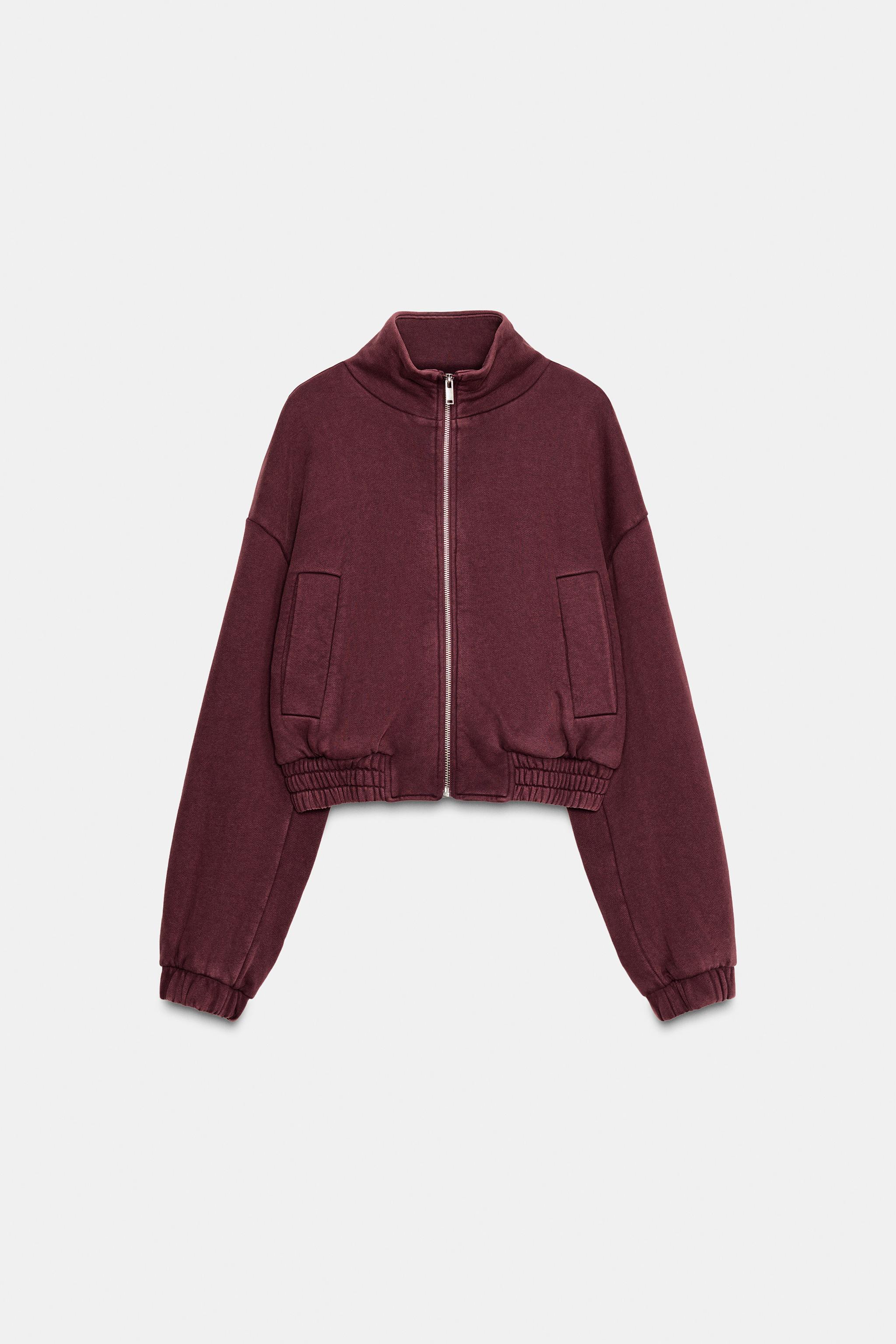 WASHED FLEECE JACKET